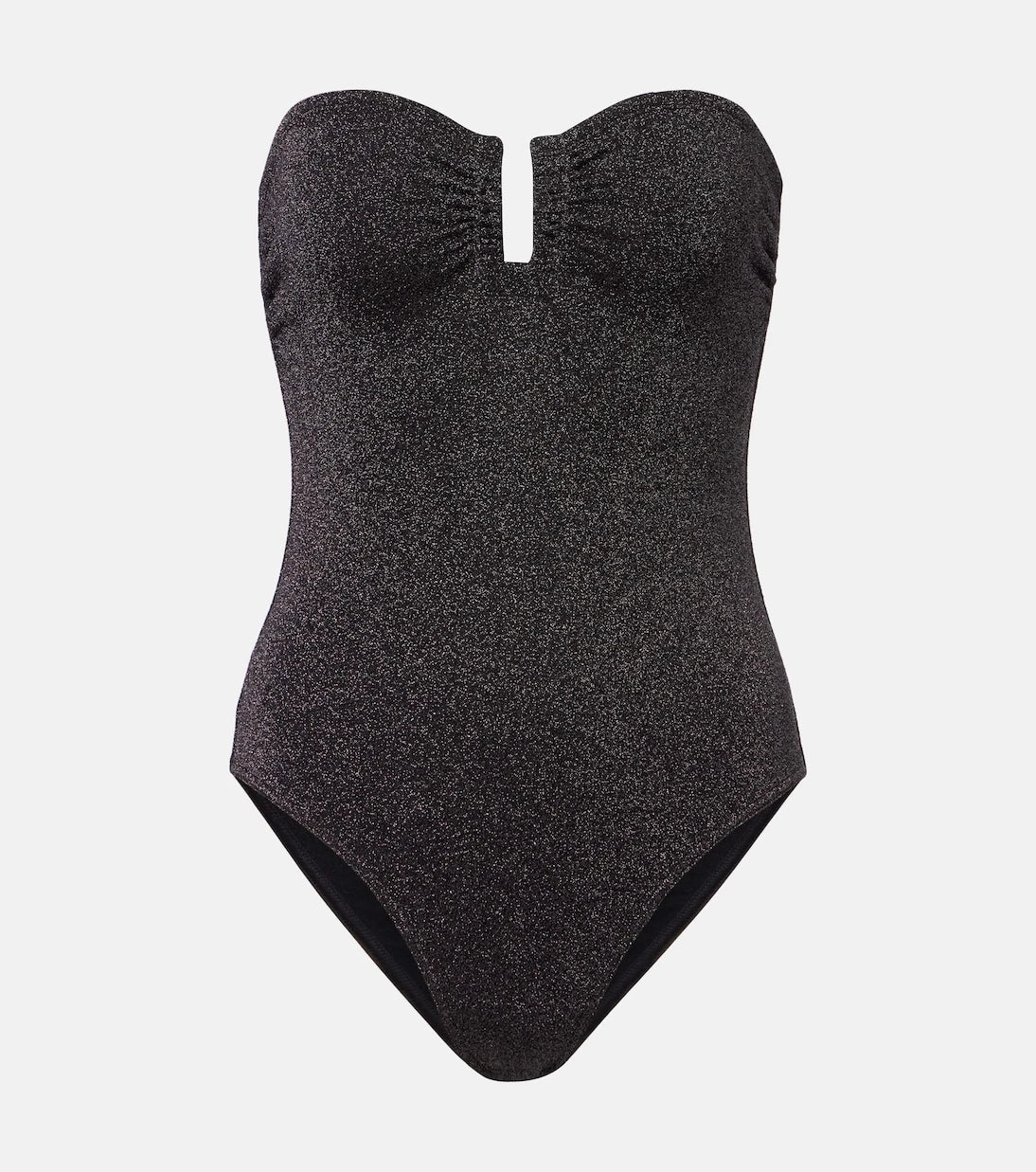 Eres - Scintillant strapless swimsuit