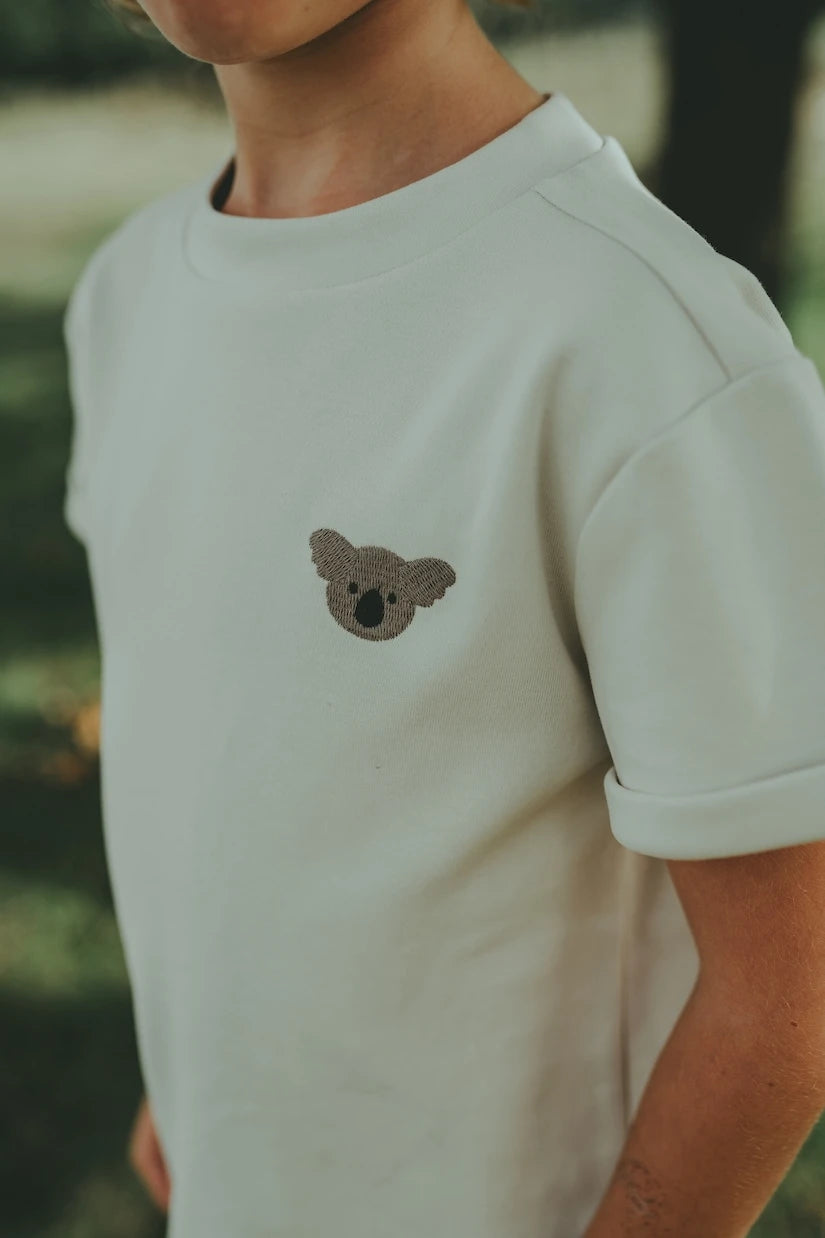 Donsje - Jarne embroidered cotton T-shirt