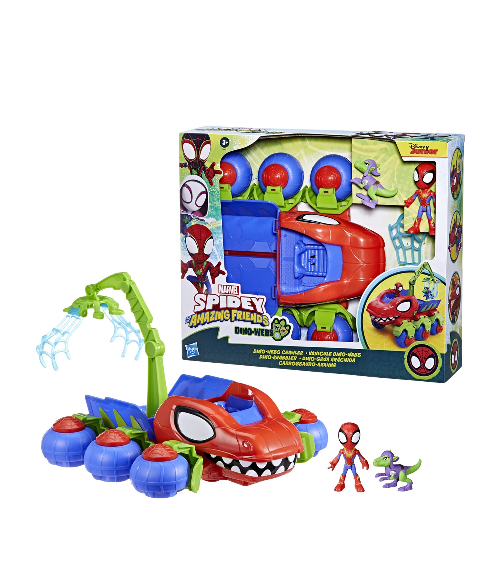 Marvel Spidey and His Amazing Friends Dino-Webs Crawler