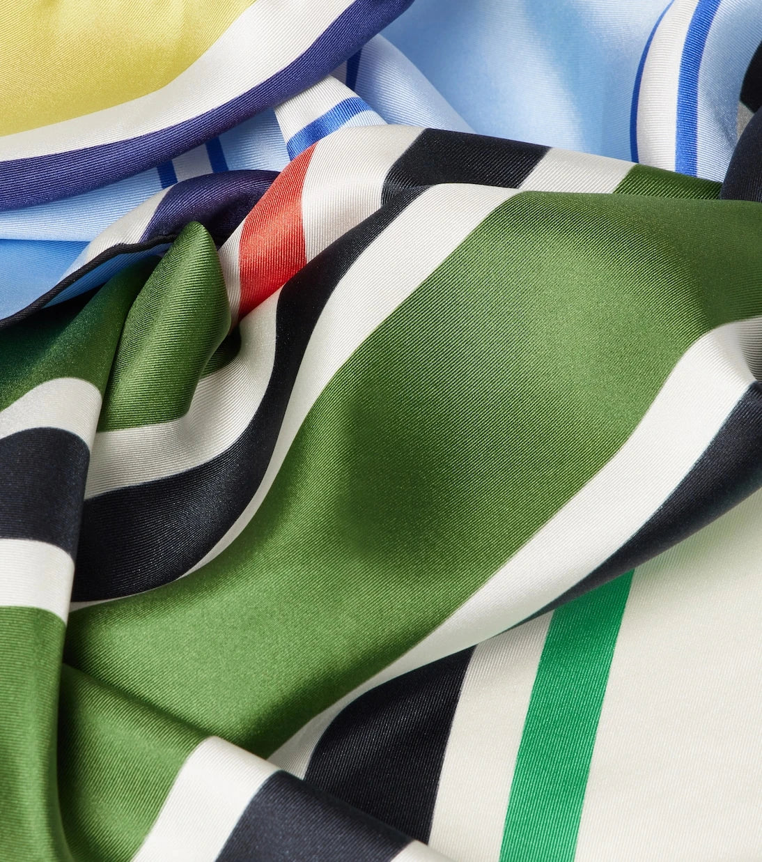 Loewe - Striped silk twill scarf