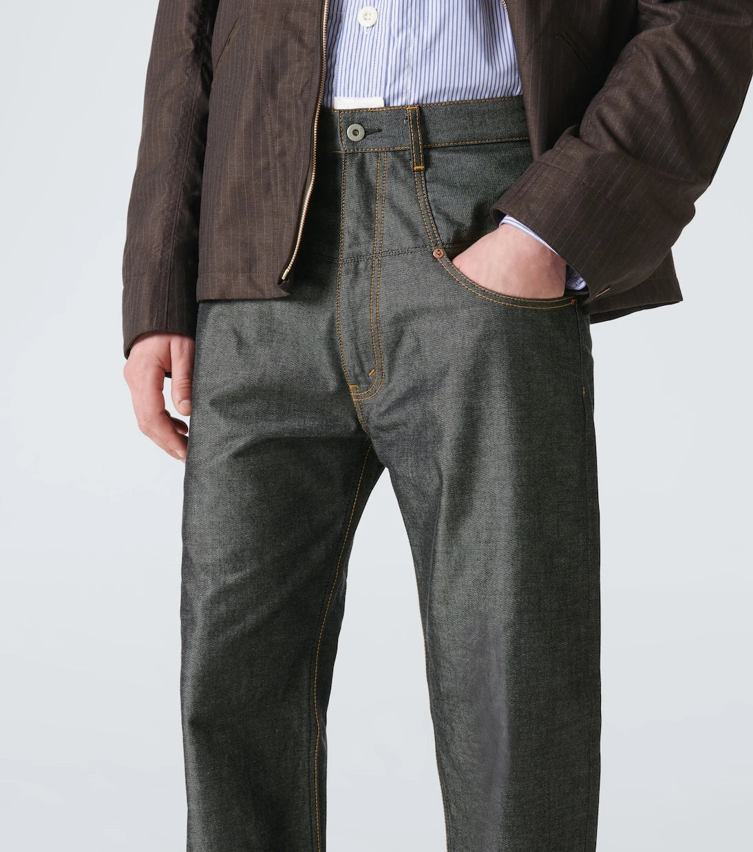 Junya Watanabe - x Levi's® cotton twill straight pants