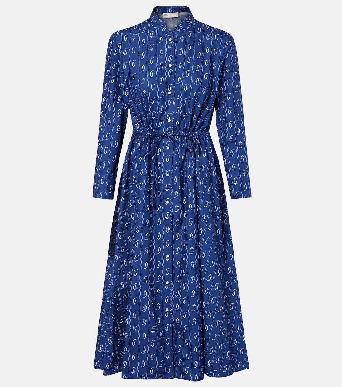 Tory Burch - Printed cotton shirt dress