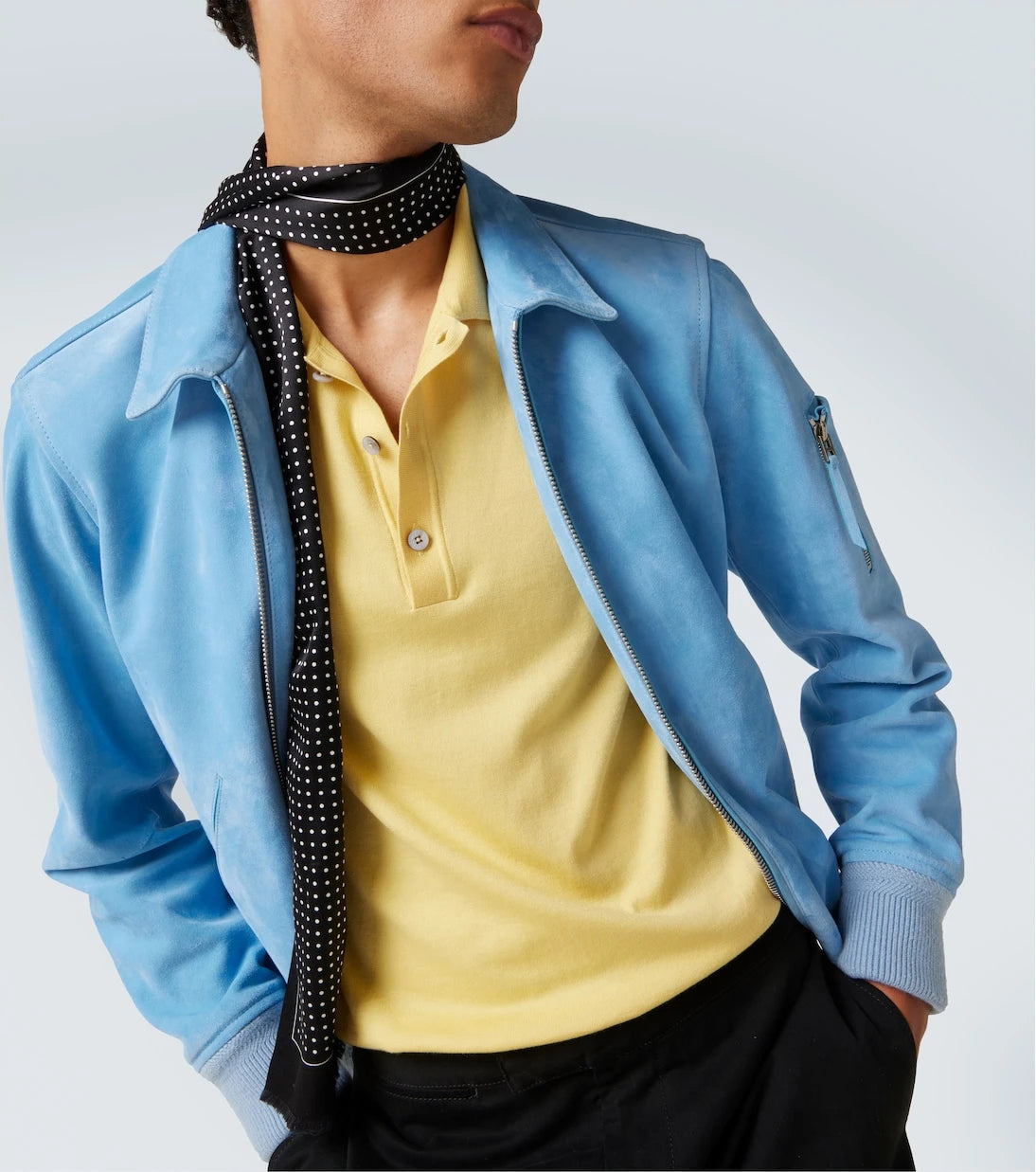 Tom Ford - Cotton and silk polo shirt