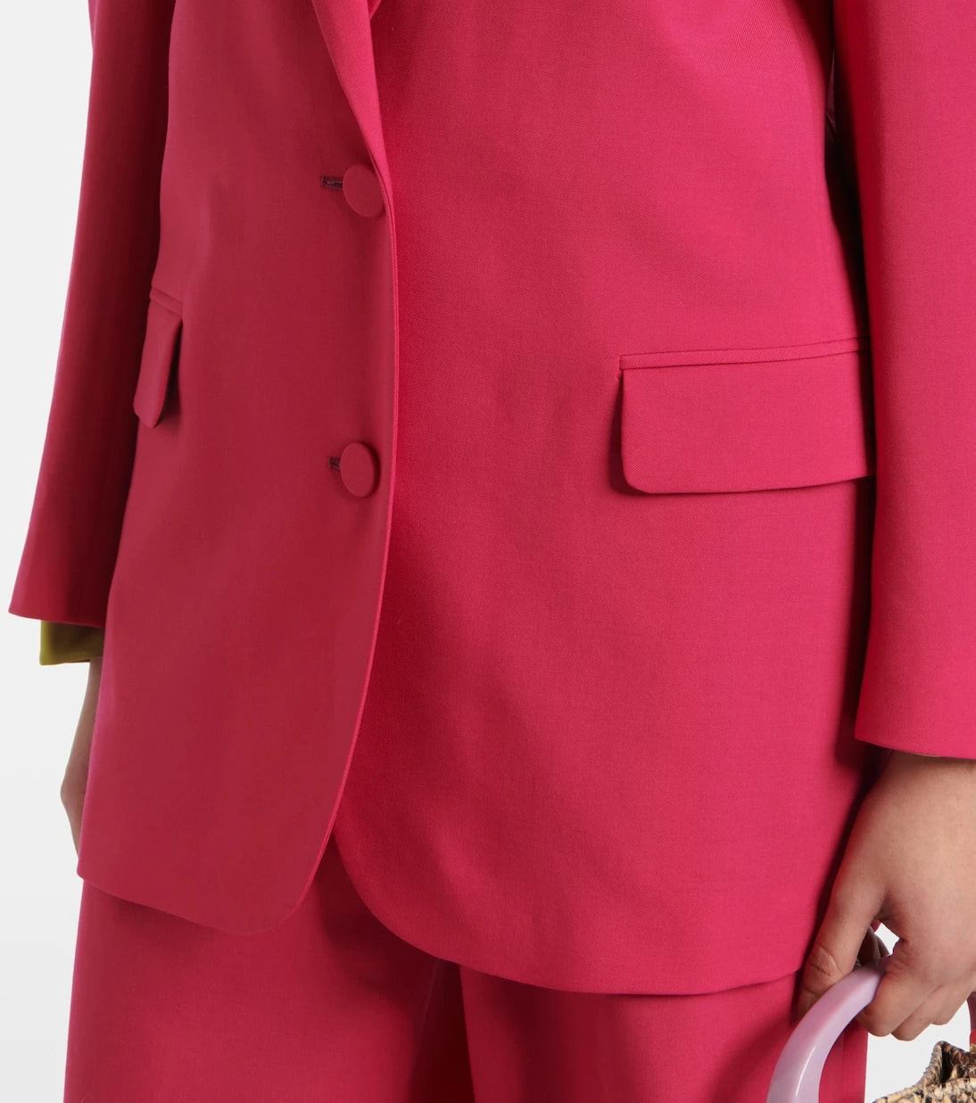 Dries Van Noten - Oversized wool and mohair blazer