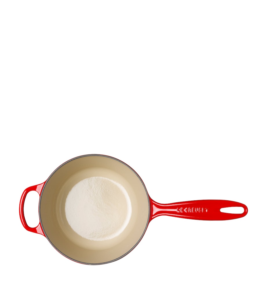 Set of 3 Cast Iron Saucepans