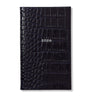 Mara Leather Croc-Embossed Panama 2026 Pocket Diary