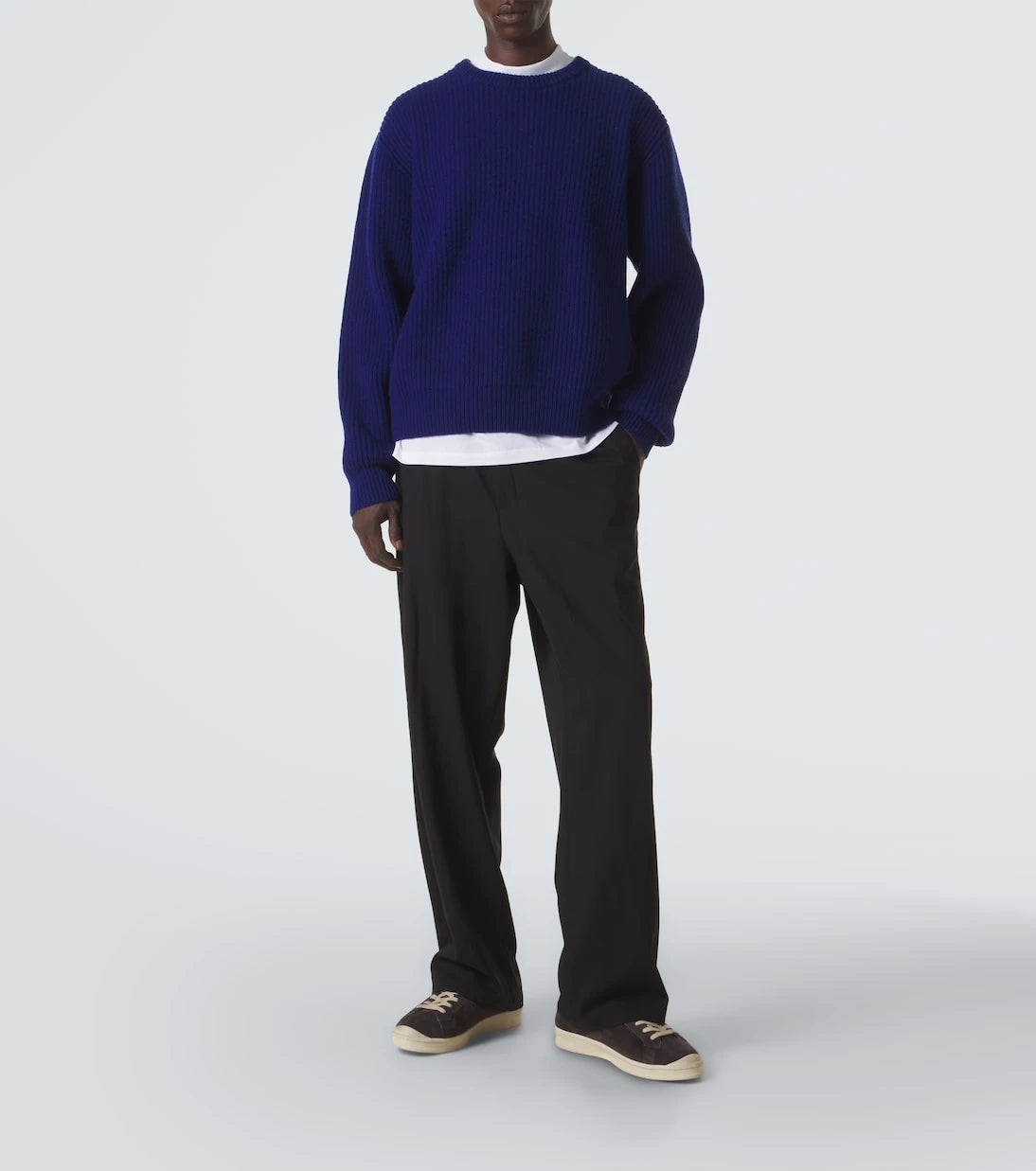 Jil Sander - Suede sneakers