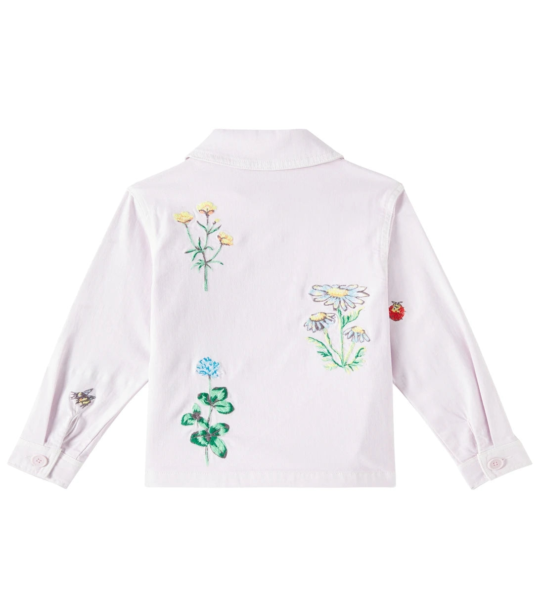 Stella McCartney Kids - Embroidered cotton jacket