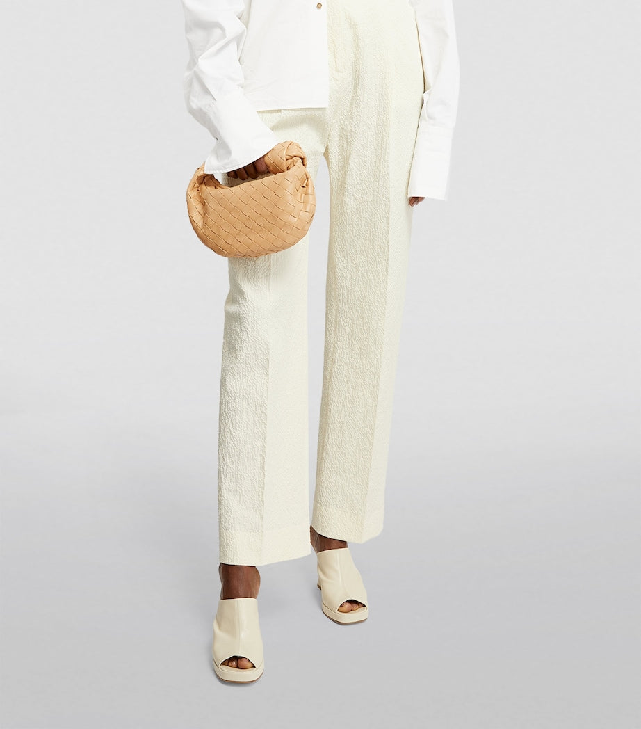 Mini Leather Jodie Bag ALMOND-GOLD