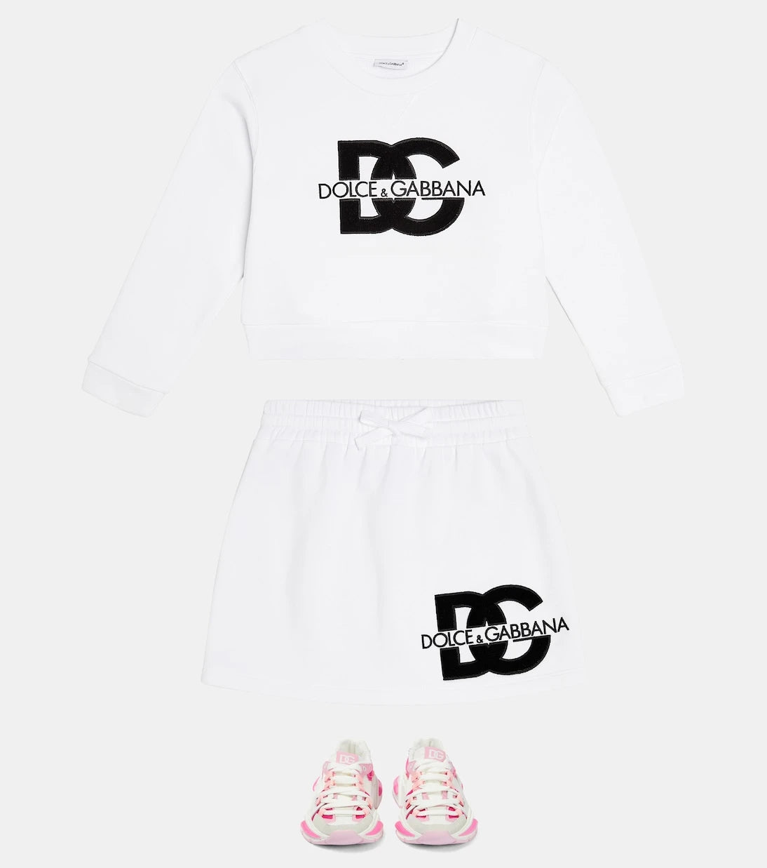 Dolce&Gabbana Kids - DG cotton jersey sweatshirt