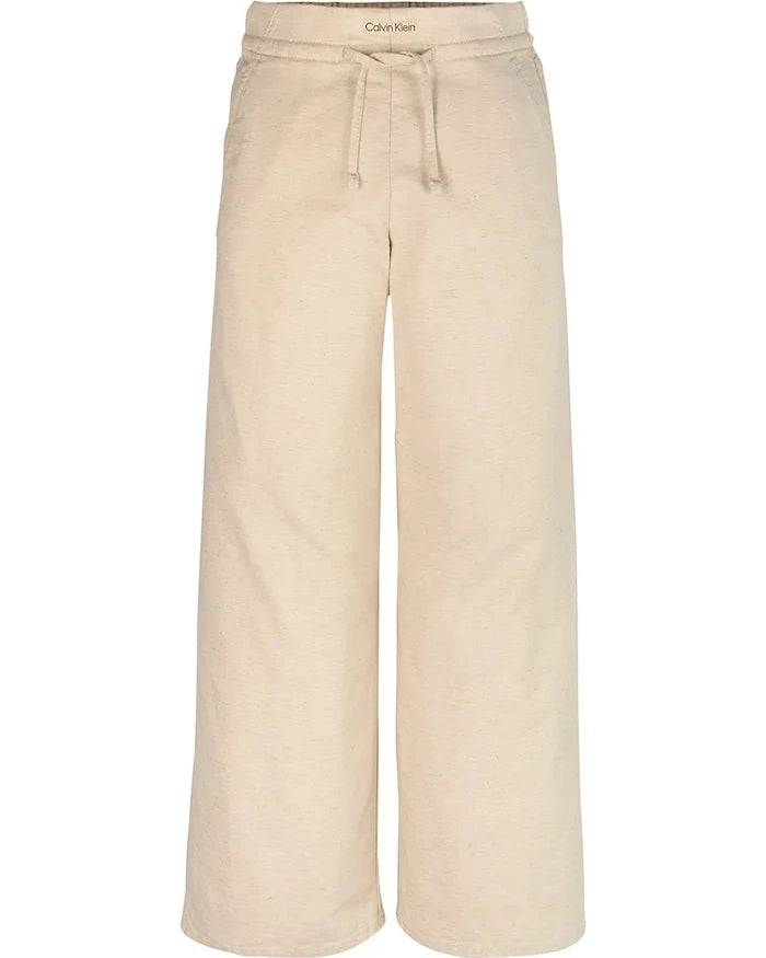 Calvin Klein Jeans çocuk keten pantolon