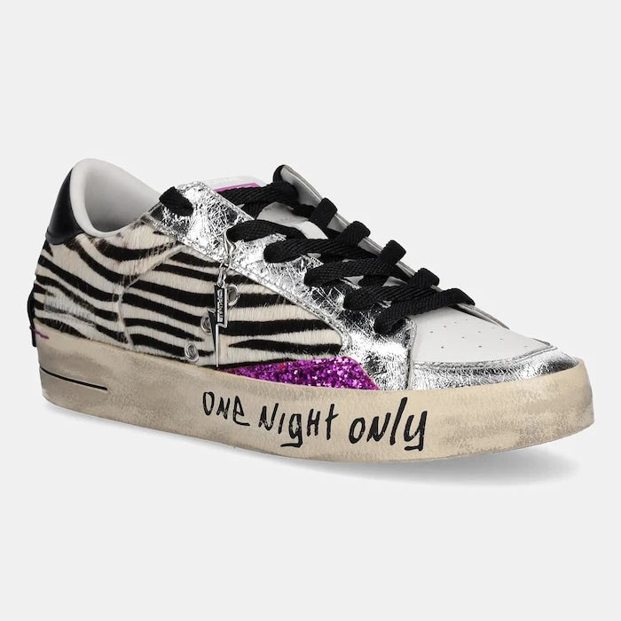 Кожени маратонки Crime London SK8 DELUXE