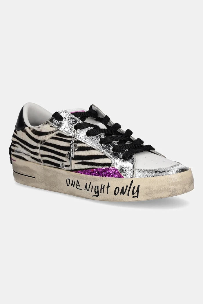 Кожени маратонки Crime London SK8 DELUXE