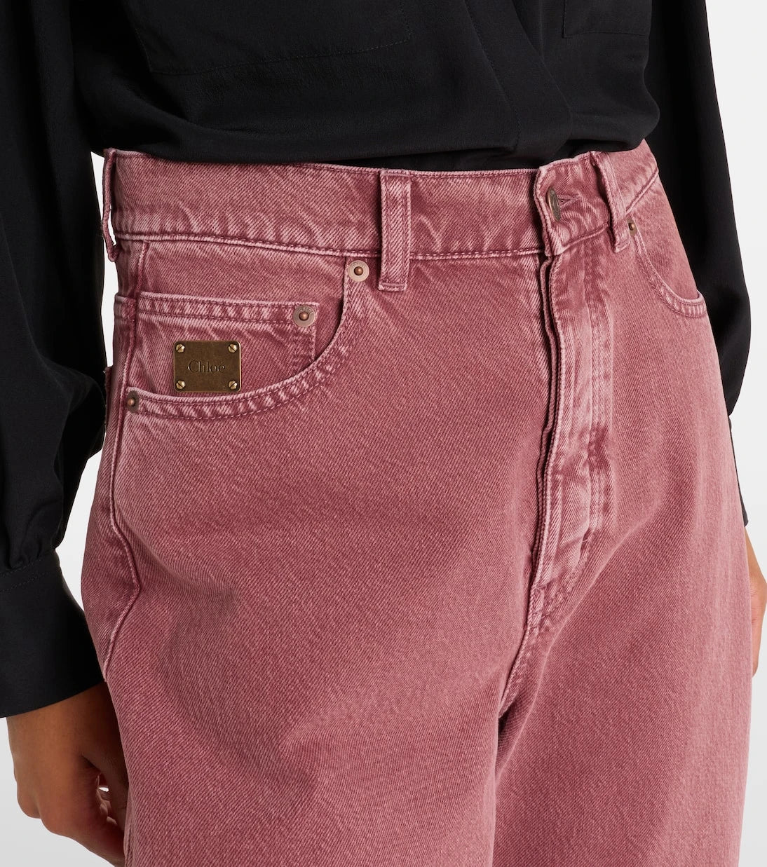 Chloé - Mid-rise straight jeans