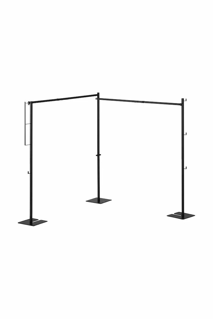 Yamazaki çamaşır toplama askılığı çeli̇k 278,6 x 25 x 142 cm