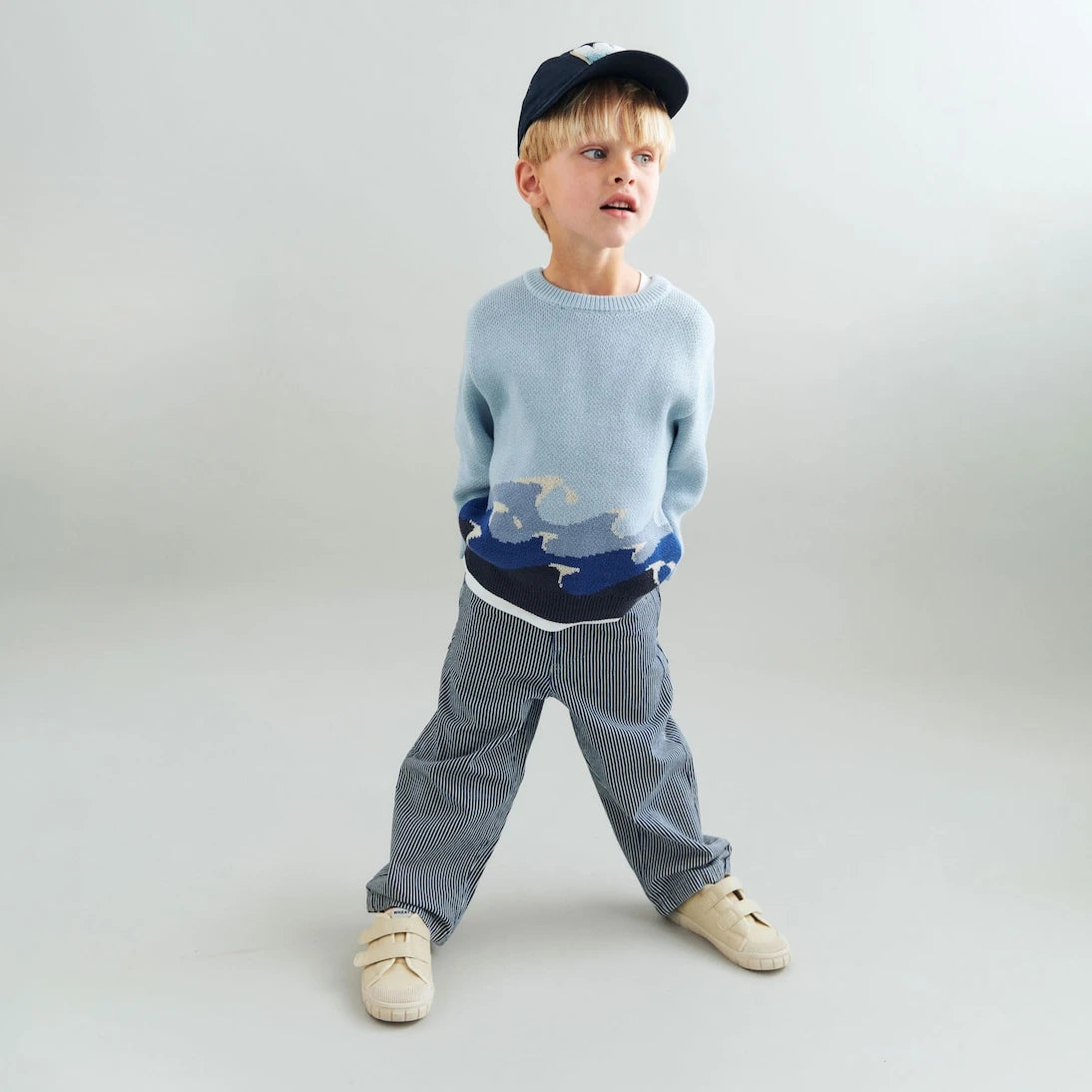 Wheat - Knud jacquard sweater