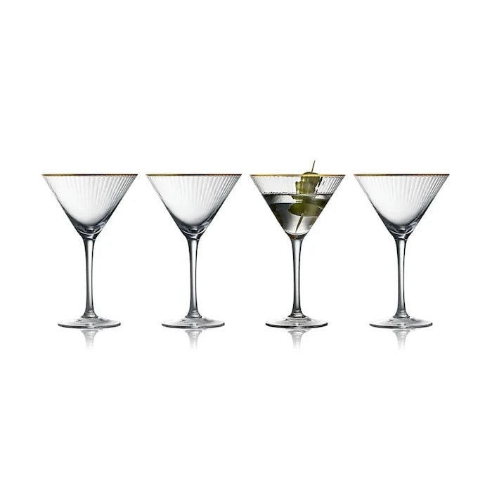 Lyngby Glas Palermo Kokteyl Bardak Seti 250 ml (4 Parça)
