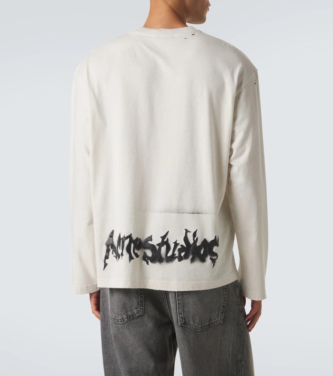 Acne Studios - Logo cotton-blend jersey T-shirt