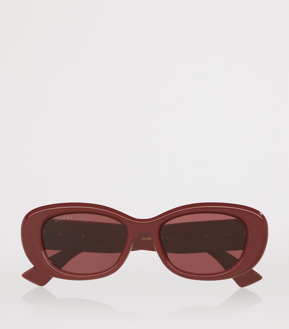 Gucci Red Injected 0GC002381 Sunglasses