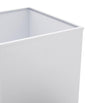 Square Chrome Bin