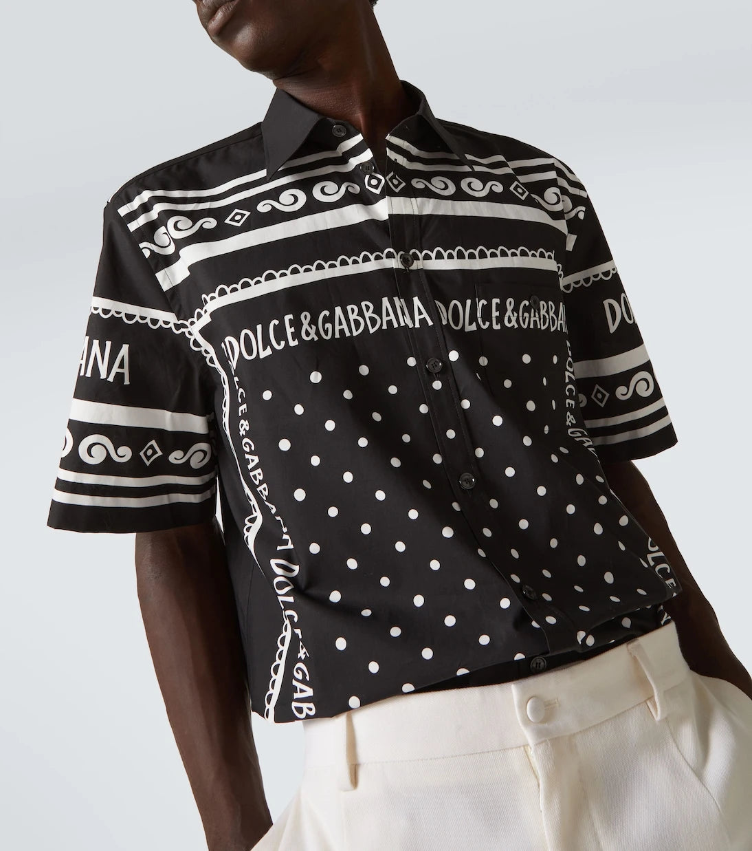 Dolce&Gabbana - Bandana cotton shirt