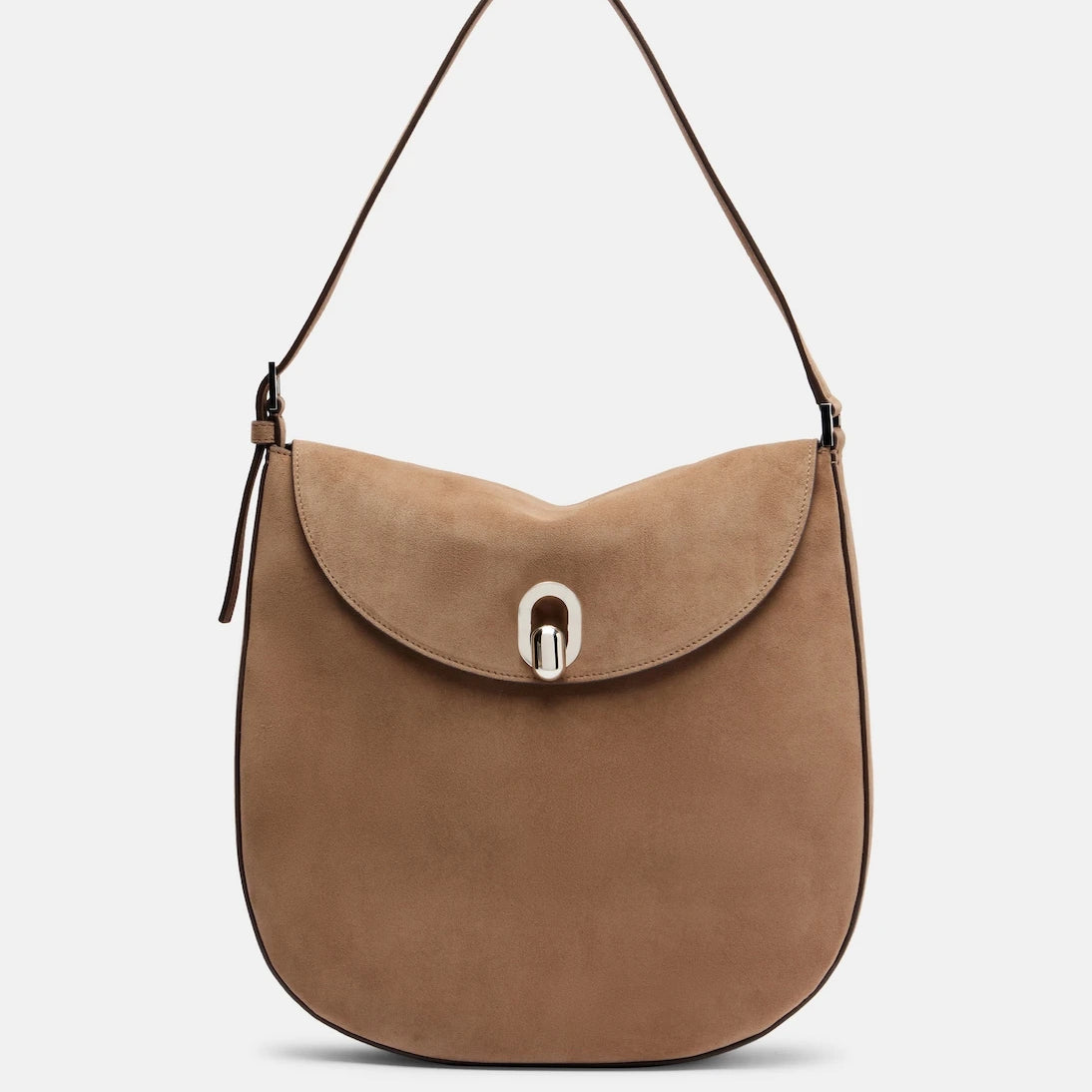 Savette - Tondo Large suede shoulder bag