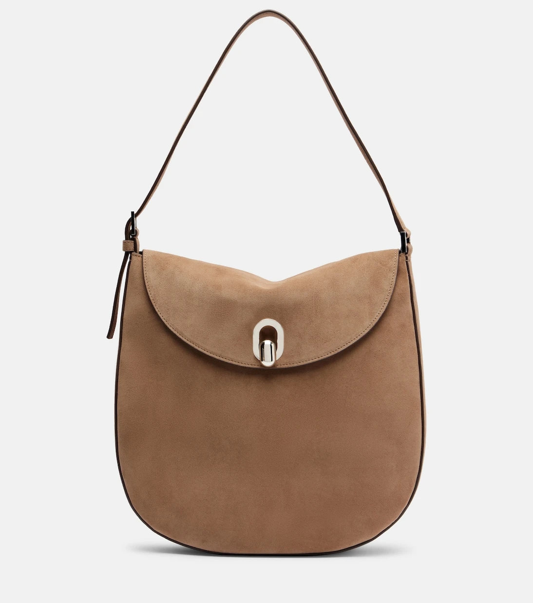 Savette - Tondo Large suede shoulder bag