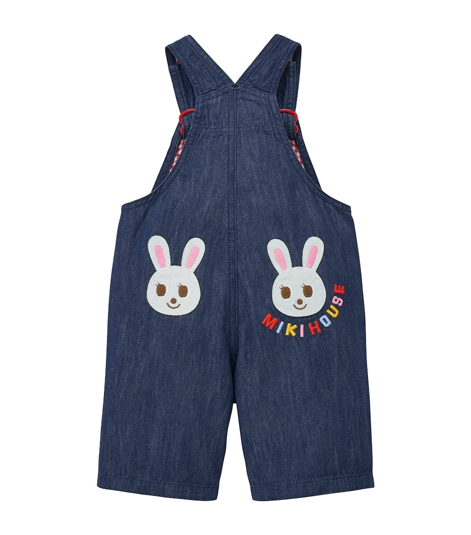 Embroidered Bunny Dungarees (6-36 Months)