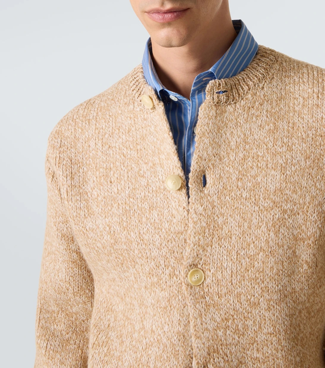 Auralee - Wool and alpaca-blend cardigan