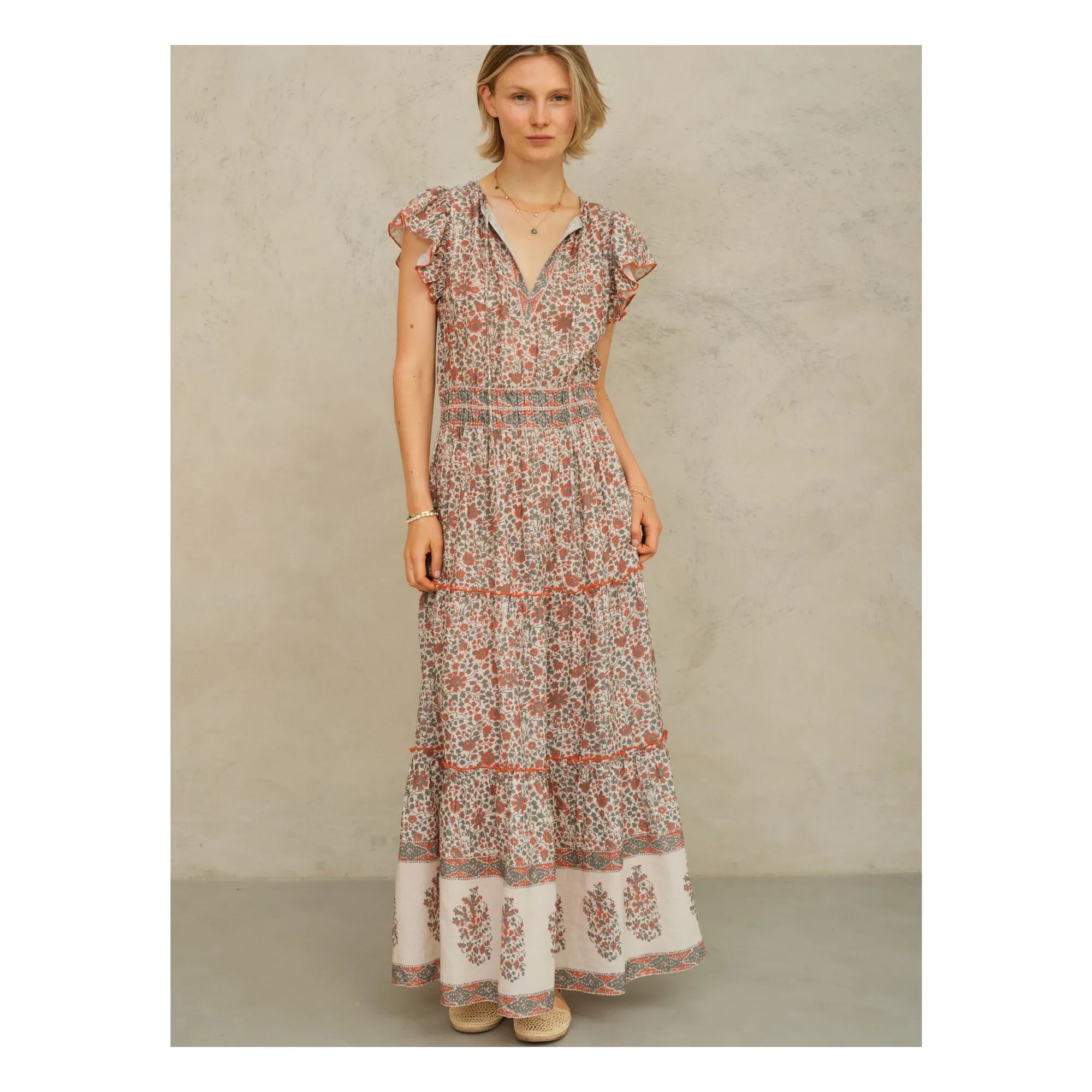 M.A.B.E. - Della dress | Rust