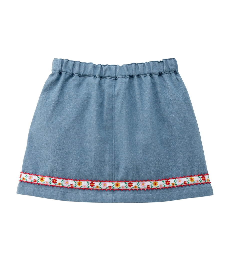 Cotton Embroidered Skirt (3-5 Years)