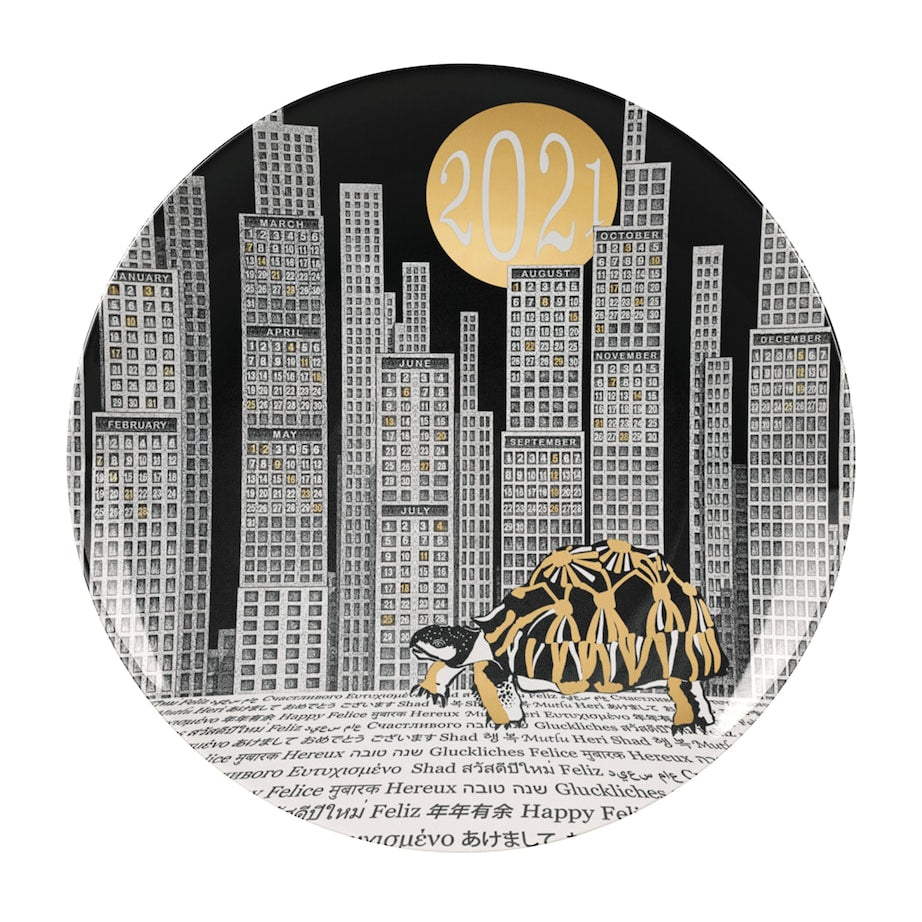 Fornasetti 2021 Calendar Wall Plate