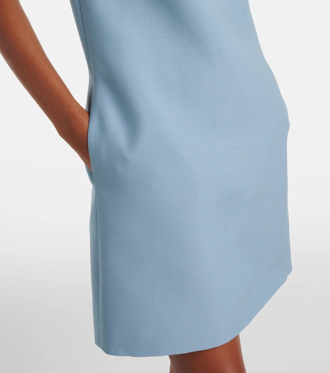 Valentino - Crepe Couture bow-detail minidress