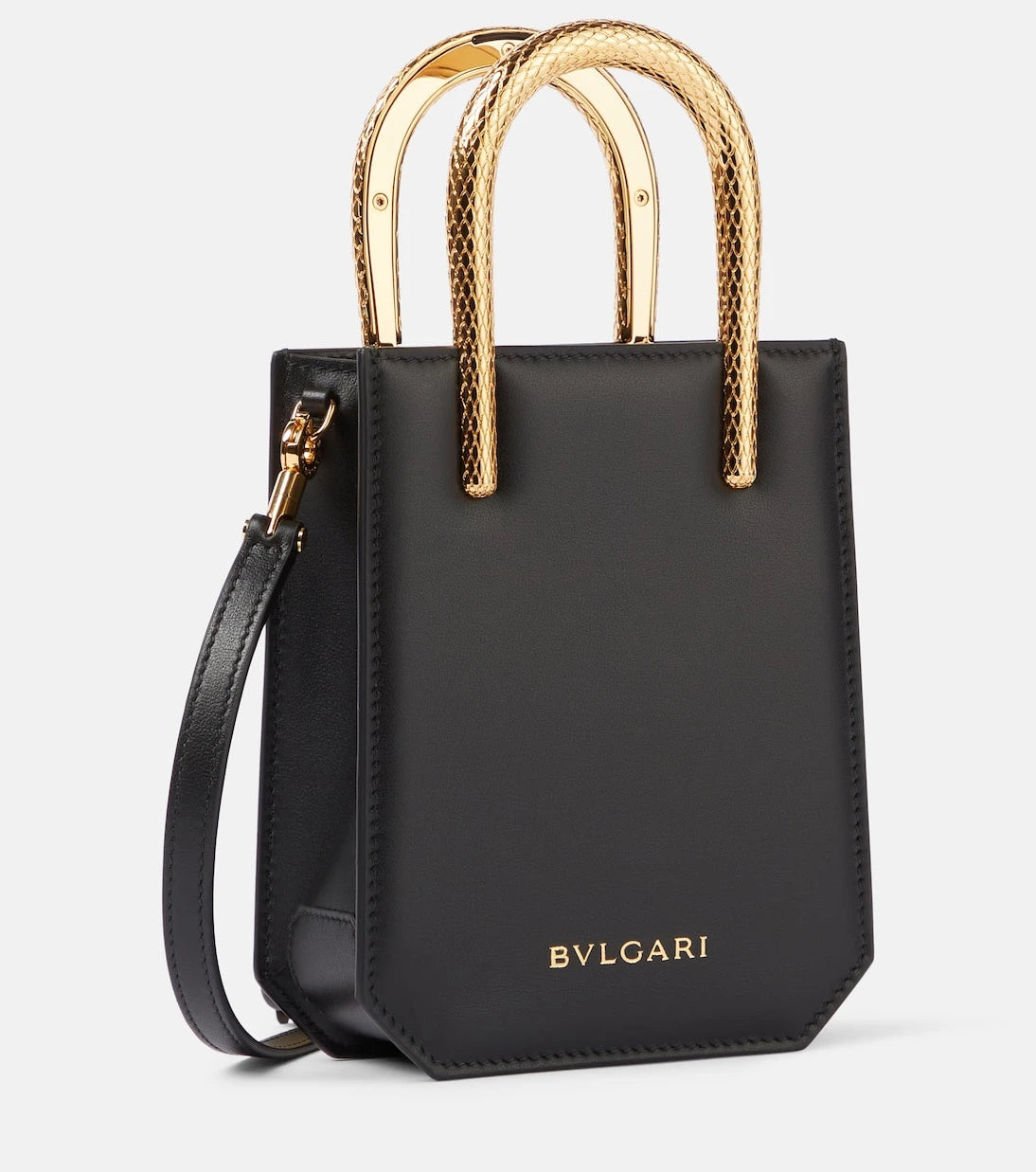 Bvlgari - Serpentine Mini leather top-handle bag