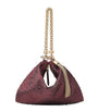 Jimmy Choo Callie Crystal-Embellished Satin Clutch Bag