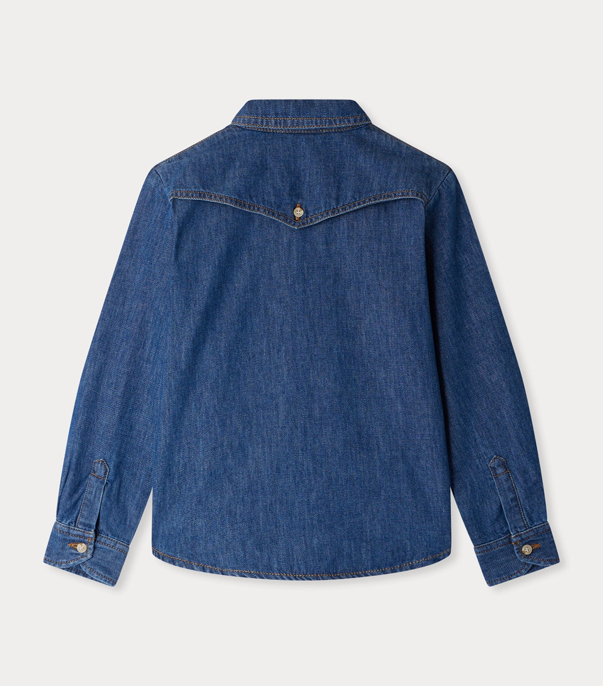 Bonpoint Denim Jared Shirt (4-8 Years)