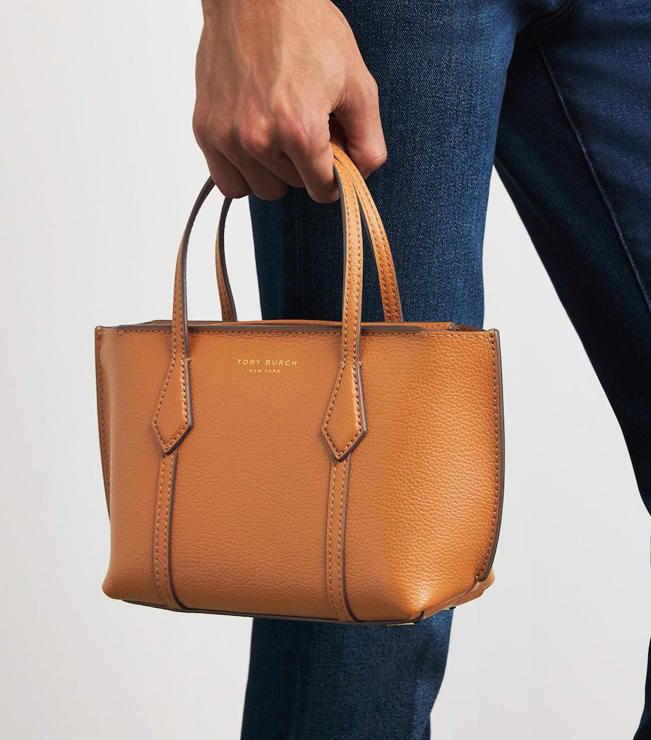 Mini Leather Perry Cross-Body Bag AUTUMN BROWN 200