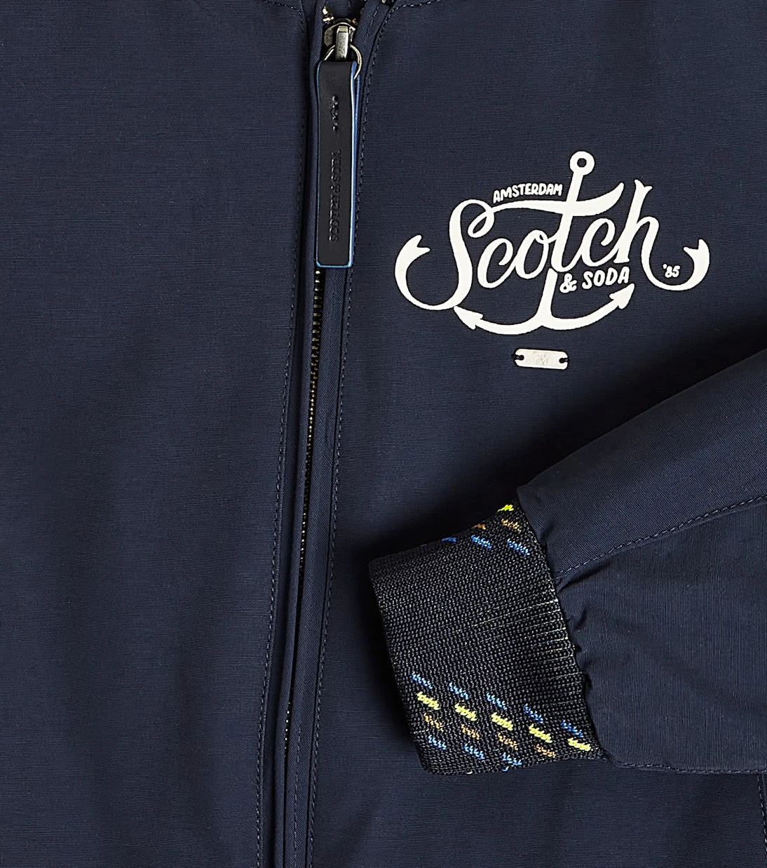 Scotch & Soda Kids - Cotton-blend bomber jacket