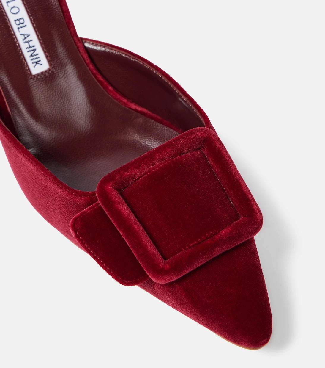 Manolo Blahnik - Maysale 50 velvet mules