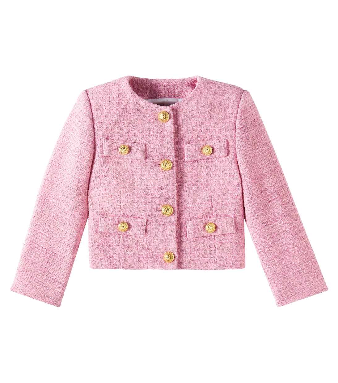 Balmain Kids - جاكيت التويد