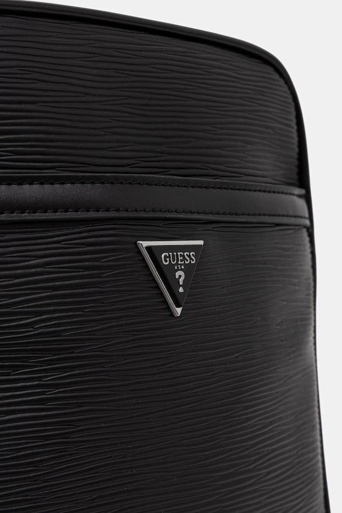 Guess erkek suni deri omuz çantası MILANO