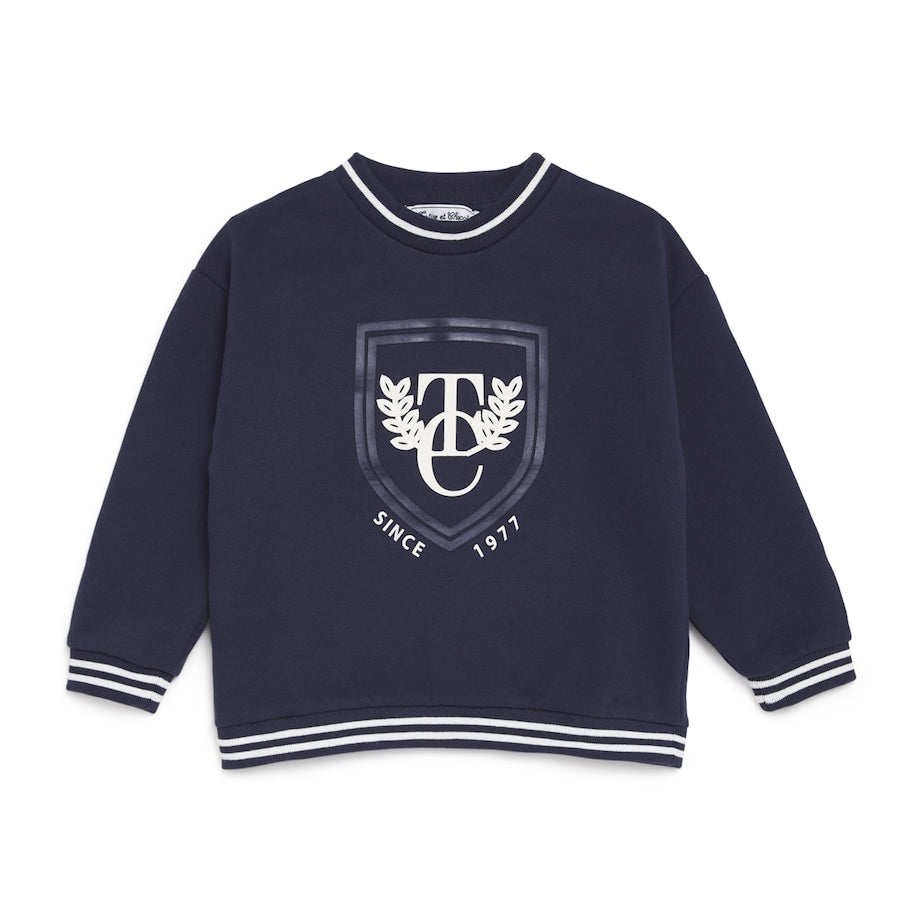 Cotton Logo-Crest Sweatshirt (5-12 Years)