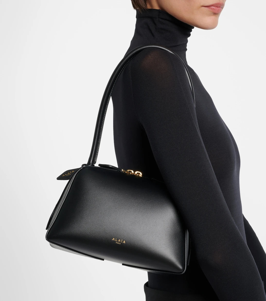 Alaïa - Le Bouledogue Small leather tote bag