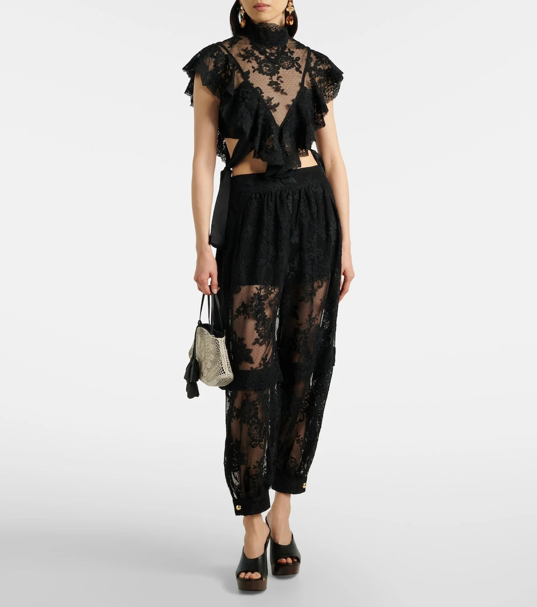 Zimmermann - Luna lace balloon pants
