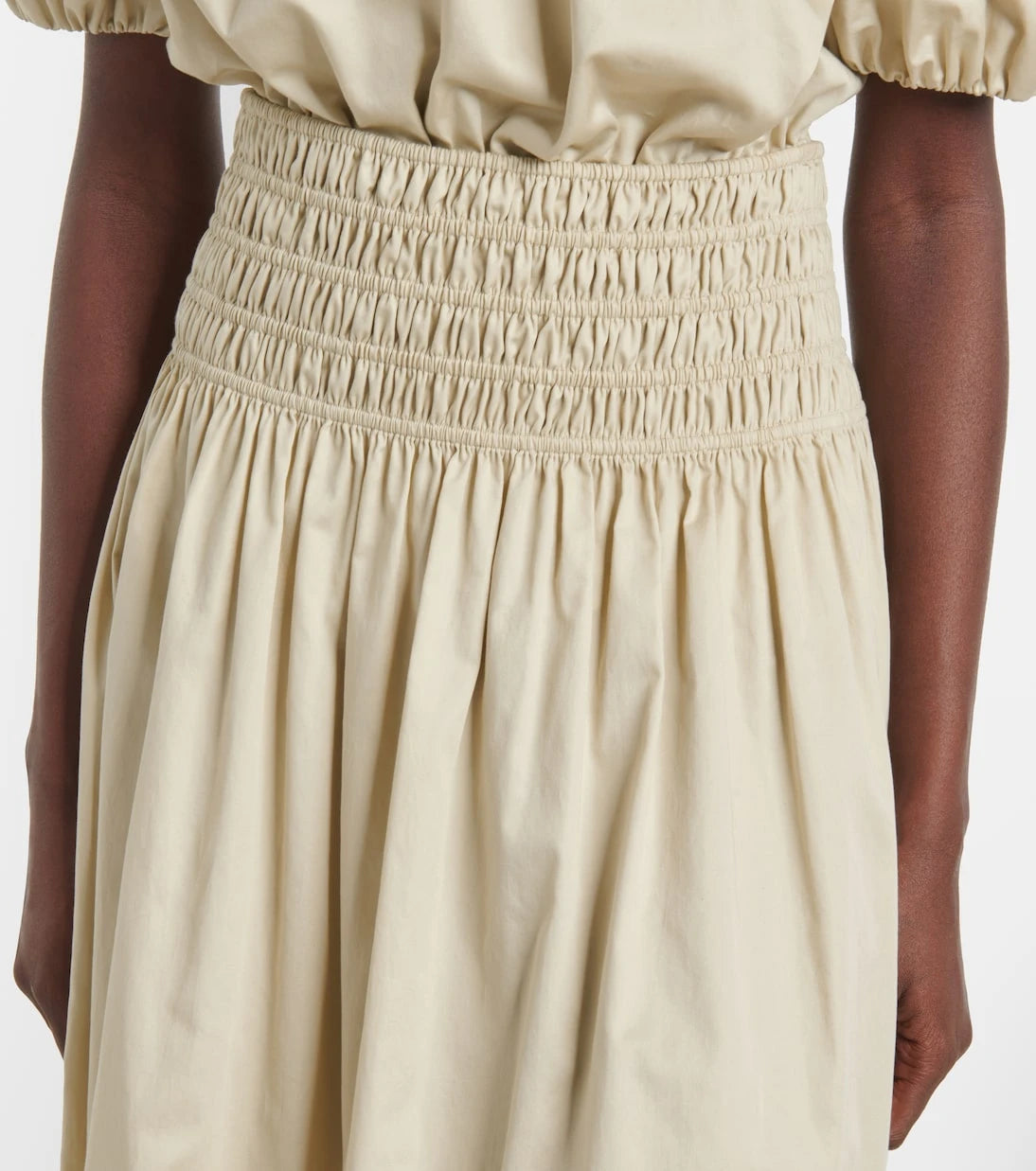 Joseph - Leonie ruched midi skirt