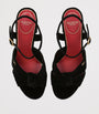 Valentino Garavani Velvet Crasher Platform Sandals 125