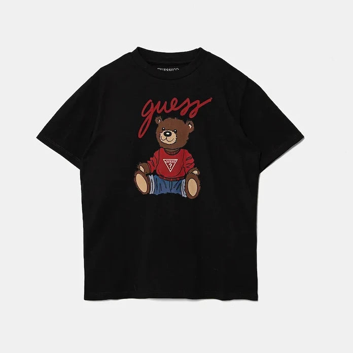Детска памучна тениска Guess