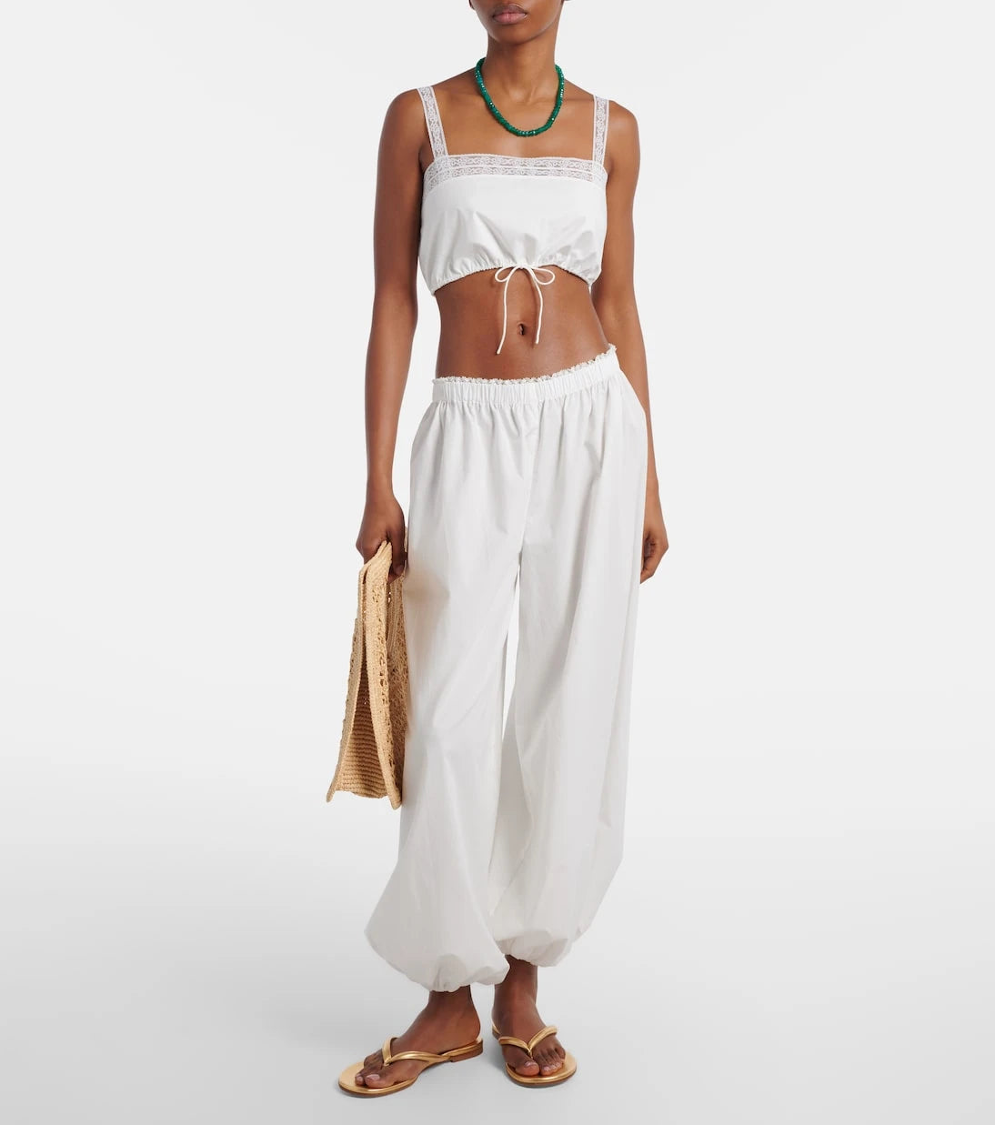 Faithfull - Maratea cotton balloon pants