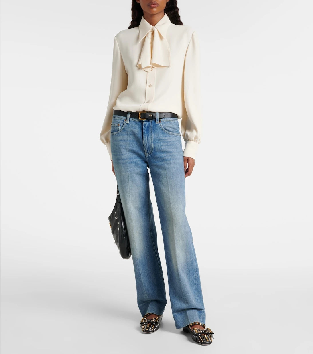 Valentino - Cady Couture silk blouse