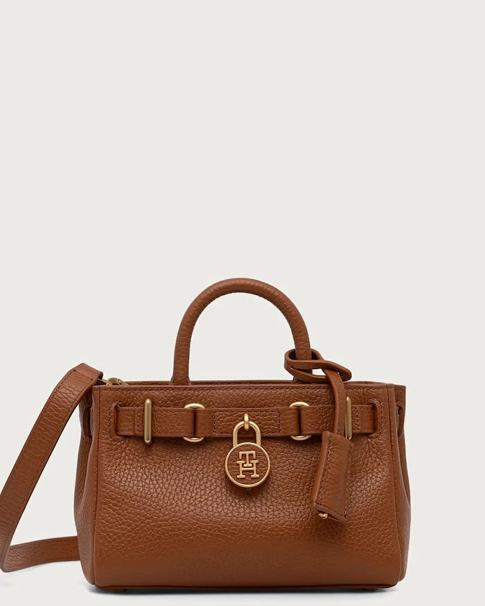 Tommy Hilfiger kadın deri crossbody çanta